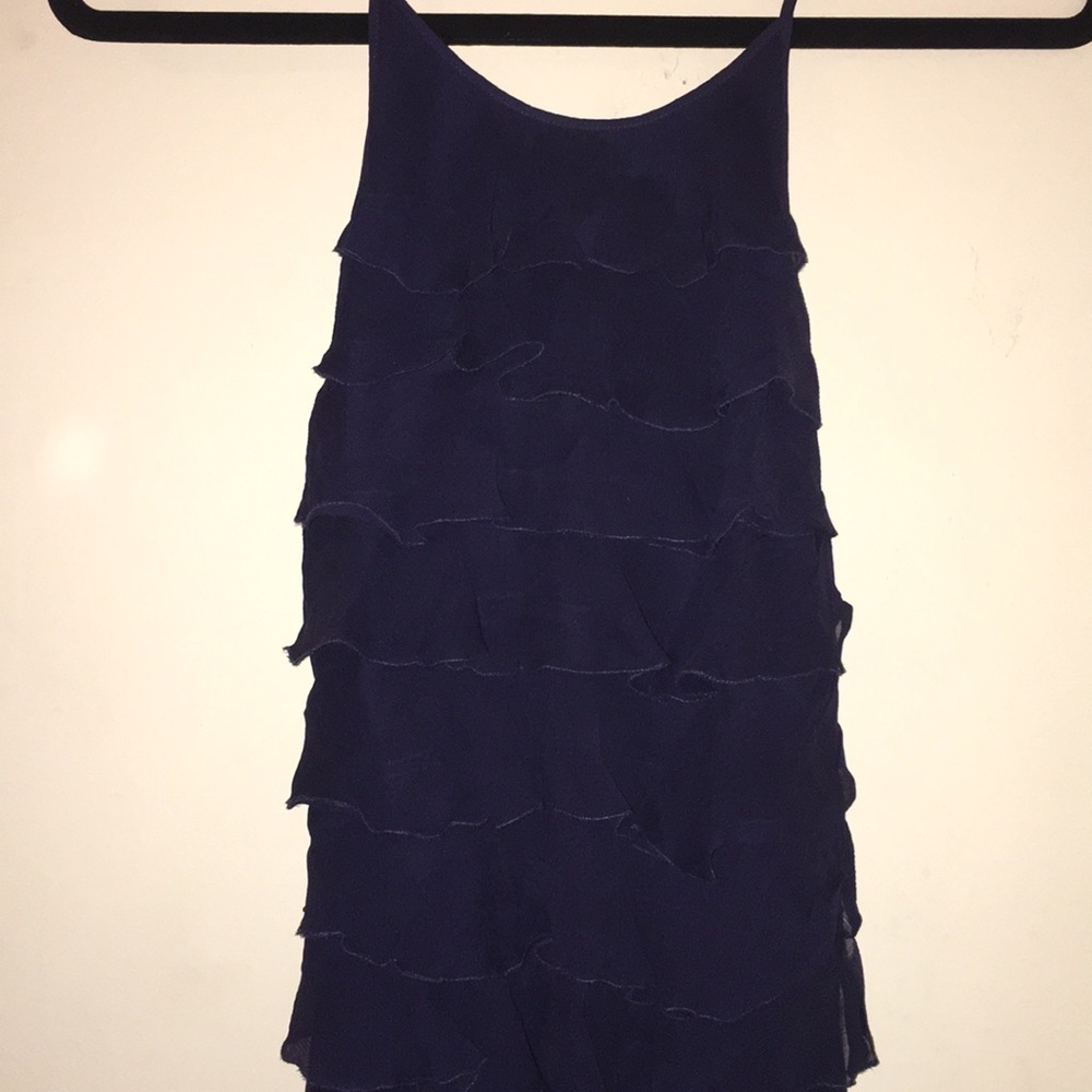 L'AGENCE Adriana Ruffle Maxi Dress - Picture 4 of 7